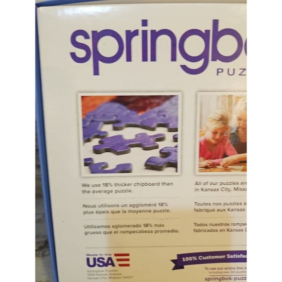 New Springbok 500 Piece Jigsaw Puzzle "Birds of a Feather" Made in USA Complete - Picture 3 of 6